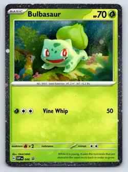 Bulbasaur - (Cosmos Holo) 151 Promo Pokemon SV: Scarlet & Violet Promo Cards 04 - Image 1