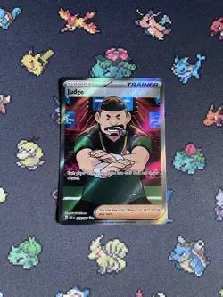 Pokemon Cards Judge 228/091 Paldean Fates Full Art Trainer - (NM) - Image 1