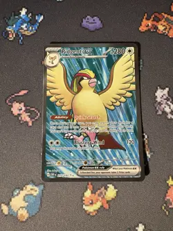 Pokemon Cards Pidgeot ex 217/197 Secret Rare Obsidian Flames - (NM) - Image 1