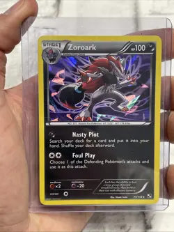 Pokemon Zoroark - Holo Rare - Black White 71/114 Pokemon Card LP Nintendo 2011 - Image 1
