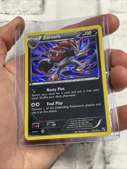 Pokemon Zoroark - Holo Rare - Black White 71/114 Pokemon Card LP Nintendo 2011 - Image 2