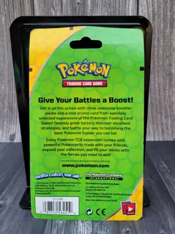 Pokemon XY 2 Booster Packs Blastoise EX XY122 Promo Card -Sealed in Blister-2014 - Image 2