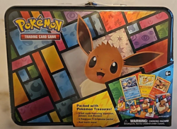 Pokemon 2021 Eevee Collector Chest w/ 3 Foil Cards, 5 Booster Packs, Coin Sealed 820650809514 - Image 1