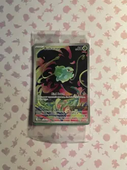 Pokemon Card Bulbasaur 133/132 - Mega Evolution Stamped Promo Sealed - Image 1