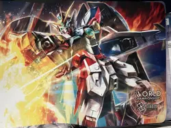 Gundam Card Game Wing Gundam Zero Alt Art World Championship Playmat **CUSTOM** - Image 4