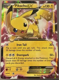 Pikachu EX Promo Card XY84 - Image 1