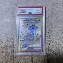Lapras Ex 158/142 Ultra Rare Pokemon Card PSA 10 GEM MINT - Image 1