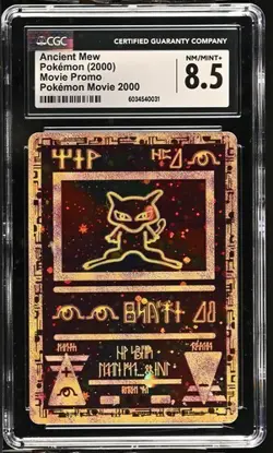 CGC 8.5 NM/M Ancient Mew Movie Promo (2000) - Holo Pokemon Card - Image 1