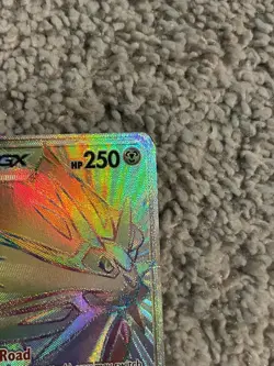 Solgaleo GX 155/149 Rainbow Hyper Rare Card Sun & Moon Base Set Pokemon TCG - Image 4
