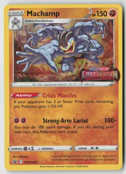 Machamp - (Prerelease) - SWSH243 - SWSH: Sword & Shield Promo Cards Holofoil- PT - Image 1