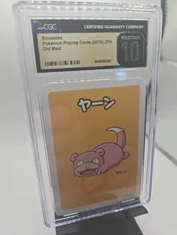 CGC 10 Pristine Slowpoke Old Maid 2019 Japanese Pokemon Card FREE SHIPPING - Image 3