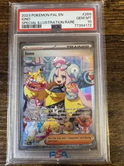 2023 Pokemon Paldea Evolved 269 Iono PSA 10 77394172 Graded Pokemon Cards - Image 1