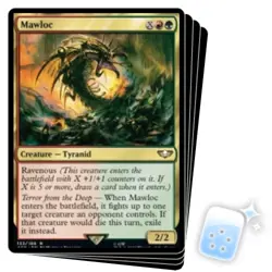 MAWLOC X4 Warhammer 40,000 Magic MTG MINT CARD - Image 1