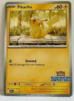 Pokemon 2024 Illustration Contest - winning cards - SEALED - Perfect Mint! - Image 5