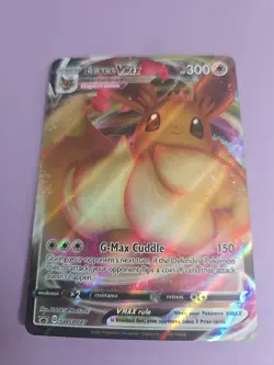 Pokemon TCG Eevee VMAX SWSH087 Shining Fates ETB Promo Card (NM Condition) - Image 1