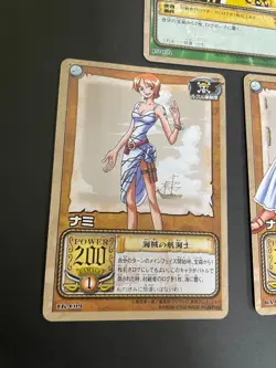 eo3 One Piece From TV animation Card Game Nami set JS-W14 LK-C09 BA-C08 - Image 2