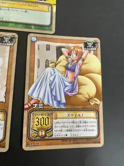eo3 One Piece From TV animation Card Game Nami set JS-W14 LK-C09 BA-C08 - Image 4