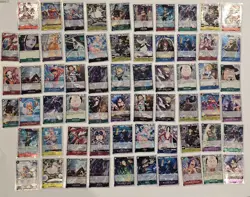 PRB-01 Japanese One Piece Pirate Flag Foil 63 Card Lot - All NM/Mint US SELLER - Image 1