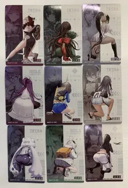 Lot of (9) Goddess of Victory NIKKE Metal Card Collection Vol.2 Japan EX - Image 2