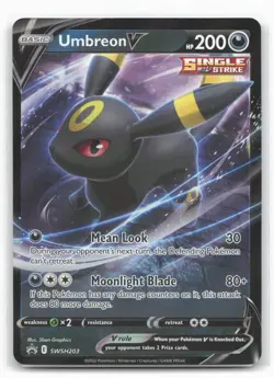 SWSH: Sword & Shield Promo Cards #SWSH203 Umbreon V 17729 Holo - Image 1