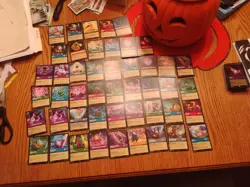 Disney Lorcana Fabled Rare & Super Rare Lot of 47 Cards - Image 1