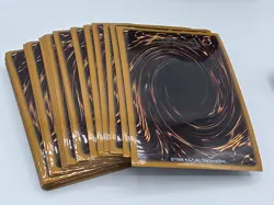 Vintage Yu-Gi-Oh Black Konami Deck Box W/ 1996 Cards In Sleeves & Dice - Image 2