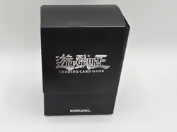 Vintage Yu-Gi-Oh Black Konami Deck Box W/ 1996 Cards In Sleeves & Dice - Image 4