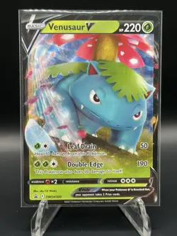 Venusaur V SWSH100 SWSH: Sword & Shield Promo Cards Holo Pokemon Tcg Cards Nm - Image 1