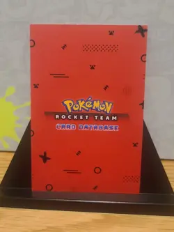 Pokemon, PERU, Shiny Charizard, Team Rocket Card Database, Blue Holo, LP - Image 2