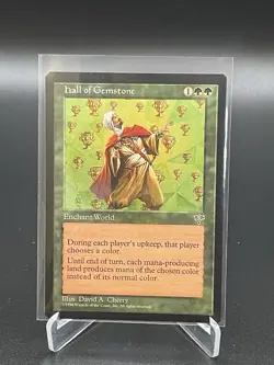 Hall Of Gemstone MTG Card - Magic The Gathering - Mirage - Image 3