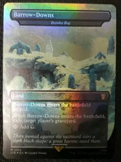 MTG *Barrow-Downs Bojuka Bog Borderless Foil X1* (LP) Lord Of The Rings - Image 1