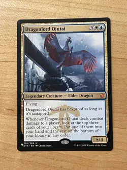 MTG NM Dragonlord Ojutai [The List / Dragons of Tarkir] - Image 1