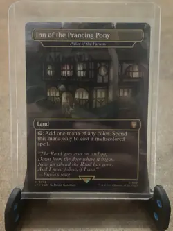Foil Pillar of the Paruns "Inn of the Prancing Pony" - Extended Art NM MTG LTC - Image 2