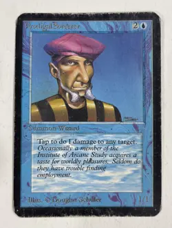 Prodigal Sorcerer Alpha HP Heavy Play MTG Magic The Gathering B - Image 1