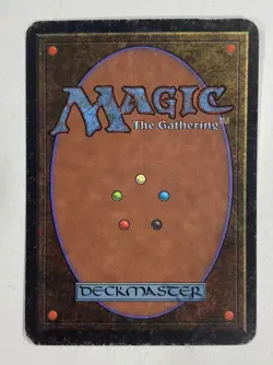 Plains (Trees) Alpha HP Heavy Play MTG Magic The Gathering B - Image 2