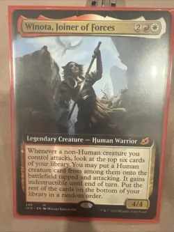 MTG Winota Joiner of Forces Extended Art Borderless Regular 349 - Image 4