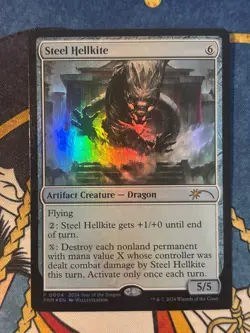 Steel Hellkite Foil Lunar New Year of the Dragon Promo LP MTG - Image 1