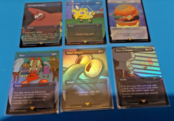 MTG Secret Lair Spongebob Squarepants Internet Sensation Rainbow Foil - Image 1