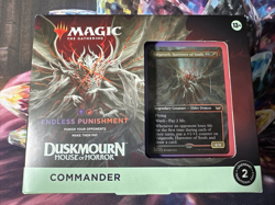 Endless Punishment Commander Deck - Duskmourn - Magic the Gathering - New in Box - Image 1