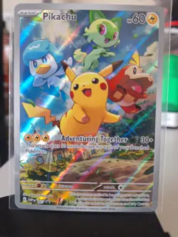 POKEMON TCG - Pikachu - Black Star Promo - 027 - Promo Full Art - NM - Image 1