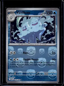 2025 Pokemon SV White Flare Vanilluxe Reverse Holo Master Ball Uncommon #029/086 - Image 1