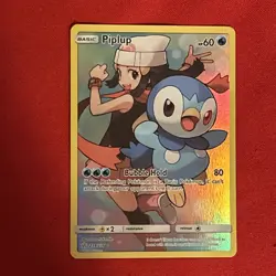 RARE POTENTIAL PSA 10! Piplup 239/236 Cosmic Eclipse SECRET RARE Pokemon Card - Image 1
