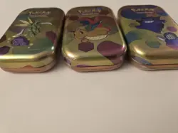 Pokemon Scarlet & Violet 151 Mini Tin Set Of 3 Gengar, Dragonite Scyther 6 Packs - Image 4