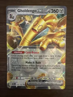 Pokemon Gholdengo EX 139/182 Paradox Rift Near Mint - Image 1