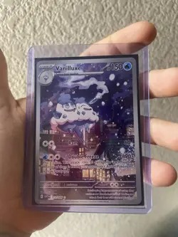 Vanilluxe Illustration Rare 2025 Pokemon TCG White Flare Card - Image 1