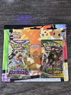Pokemon Back to School Pikachu Eraser Pack - Evolving Skies & Astral Radiance - Image 1