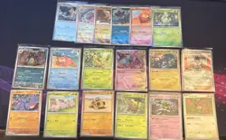 Pokemon Master Ball/Poke Ball Reverse Holo Lot of 18 Prismatic Black Bolt White - Image 1