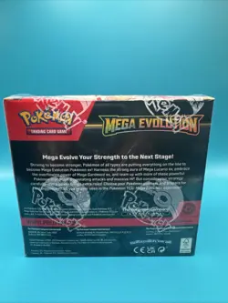 Pokemon TCG: Mega Evolution Factory Sealed Non Enhanced Booster Box In Hand - Image 3