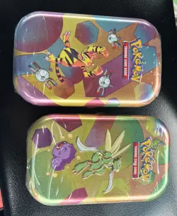 2 Pokemon TCG Scarlet & Violet 151 Mini Tin Free New Sealed FREE FAST SHIPPING - Image 1