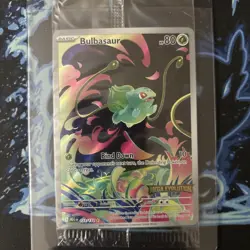 IN HAND - Pokemon Bulbasaur Mega Evolution 133/132 English BOX TOPPER SEALED - Image 1